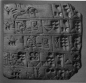 Proto-Sumerian tablet.