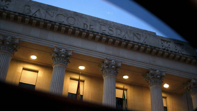 Banco de España. Fachada. Banco de España. Fachada.