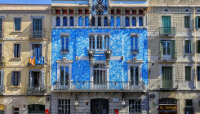 Casa del Ayuntamiento de la Villa de Gracia. Fachada. Fuente: El País.