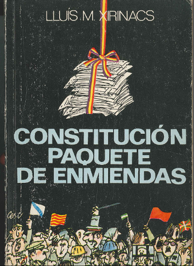 Constitución, paquete de enmiendas. Portada. Constitución, paquete de enmiendas. Portada.