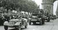 Desfilada de la divisió del general Leclerc el 26 d'agost del 2017 a París.