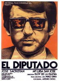«El diputado» («El diputat»), d'Eloy de la Iglesia. Cartell de la pel·lícula.