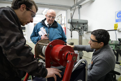 Energia undimotriu. Mario Pelissero i Alejandro Haim.