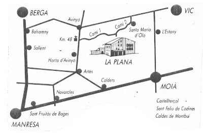 Fundació La Plana. Ubicació. Fundació La Plana. Ubicació.