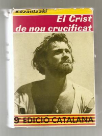 Llibre «El Crist de nou crucificat», de Kazantzaki. Portada.