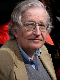 Noam Chomsky.