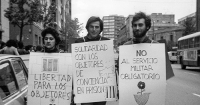 Objectores de consciencia de 1976.