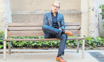 El sociòleg holandès Rutger Bregman durant la seva visita a Barcelona aquesta setmana. Foto: Kim Manresa. El sociòleg holandès Rutger Bregman durant la seva visita a Barcelona aquesta setmana. Foto: Kim Manresa.