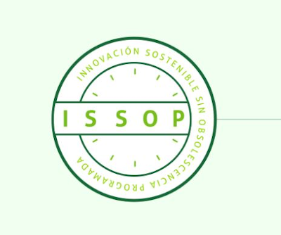 Imagen: Sello ISSOP de innovación sostenible sin obsolescencia programada. Captura EFE. Imagen: Sello ISSOP de innovación sostenible sin obsolescencia programada. Captura EFE.