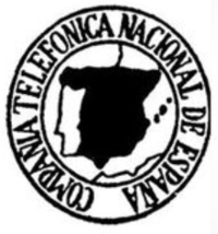 Telefònica. Logotip antic.