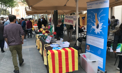 Sant Jordi a Vilanova i la Geltrú. Parada de la Fundació INEVAL.